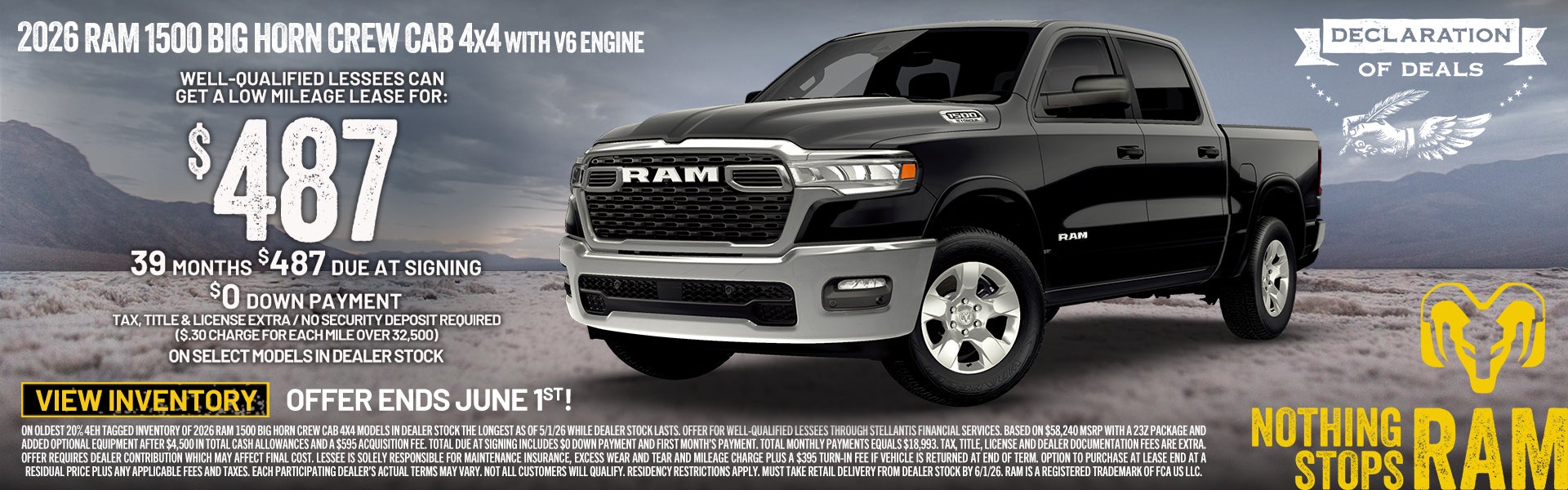 2026 Ram 1500 Big Horn