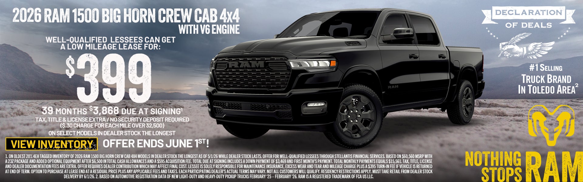 2026 Ram 1500 Big Horn