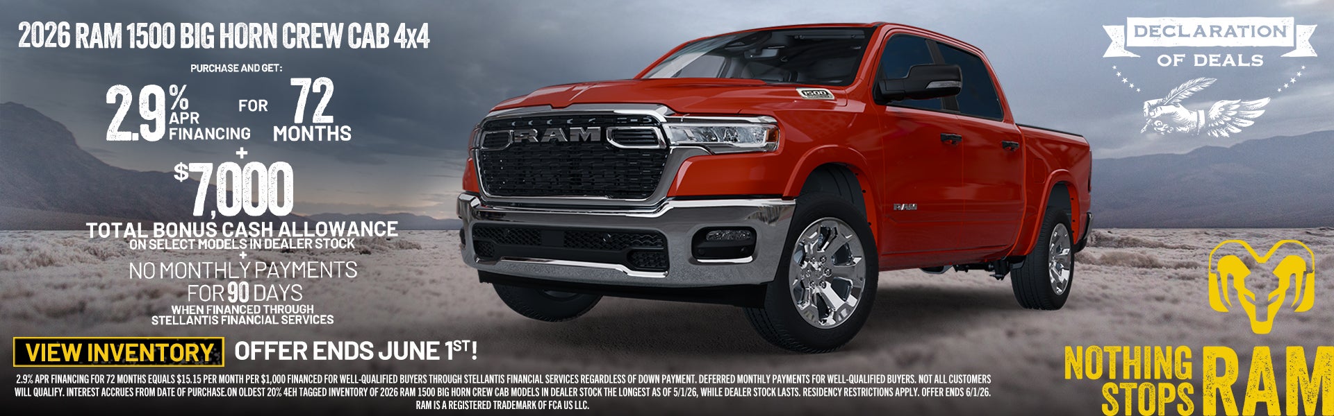 2026 Ram 1500 Big Horn