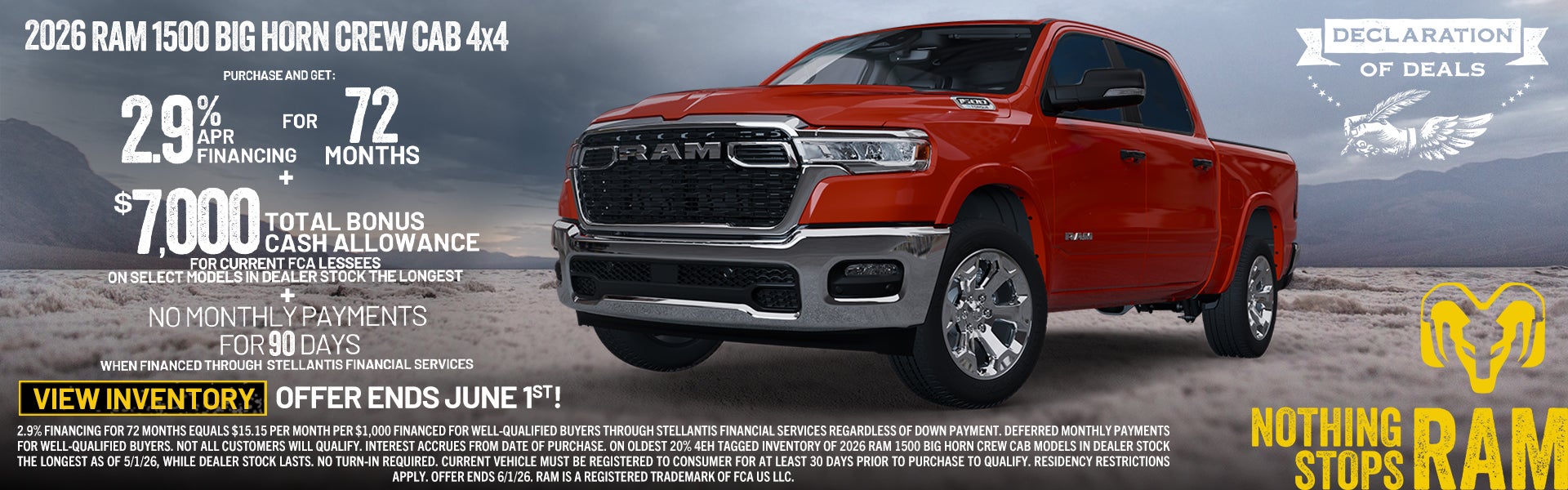 2026 Ram 1500 Big Horn