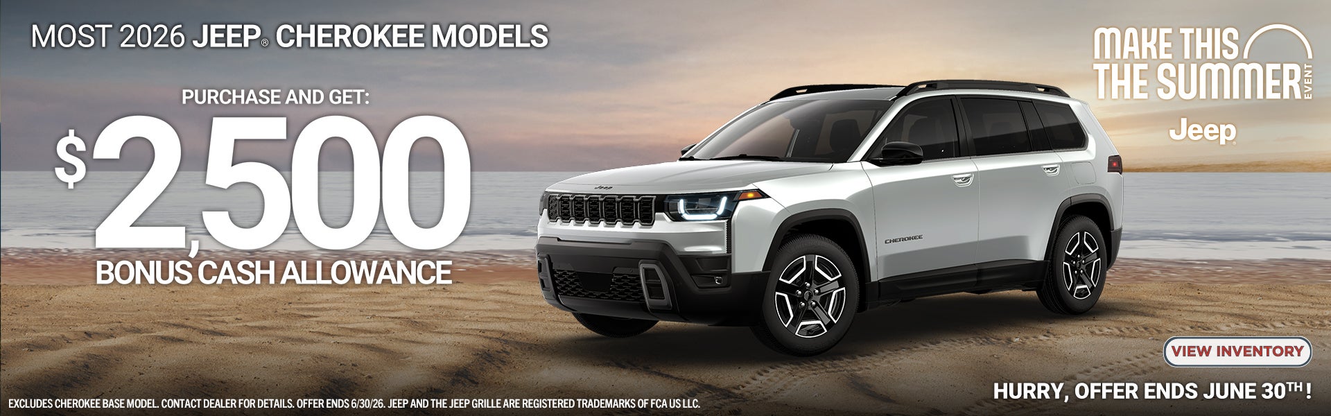 2026 Jeep Cherokee Models