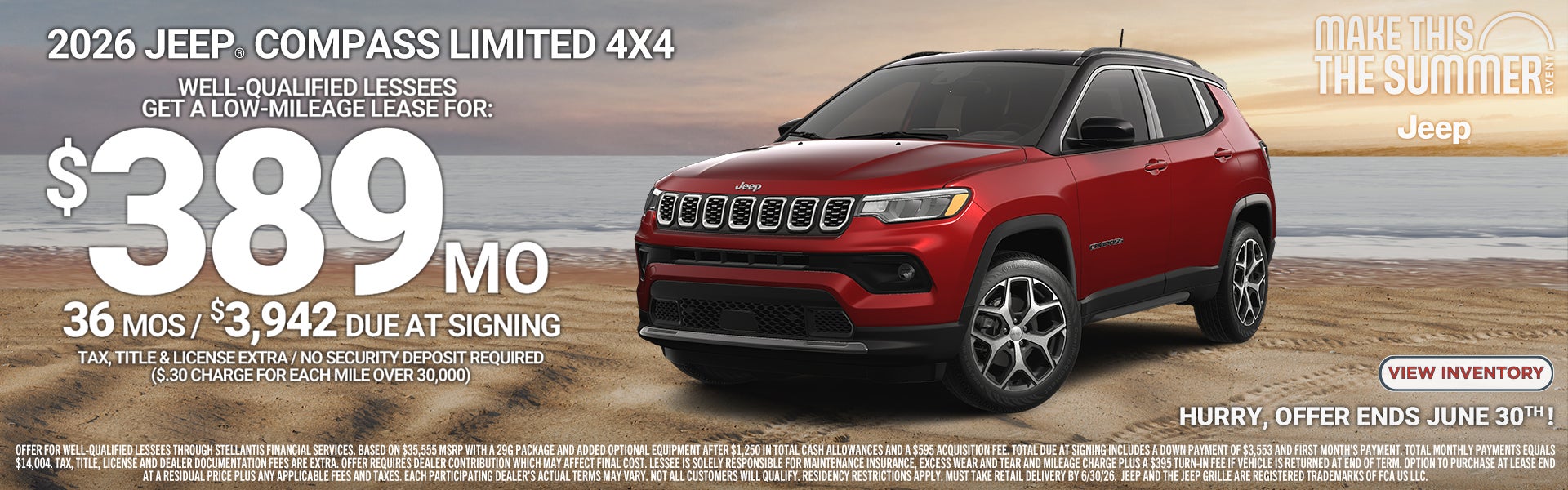 2026 Jeep Compass Limited