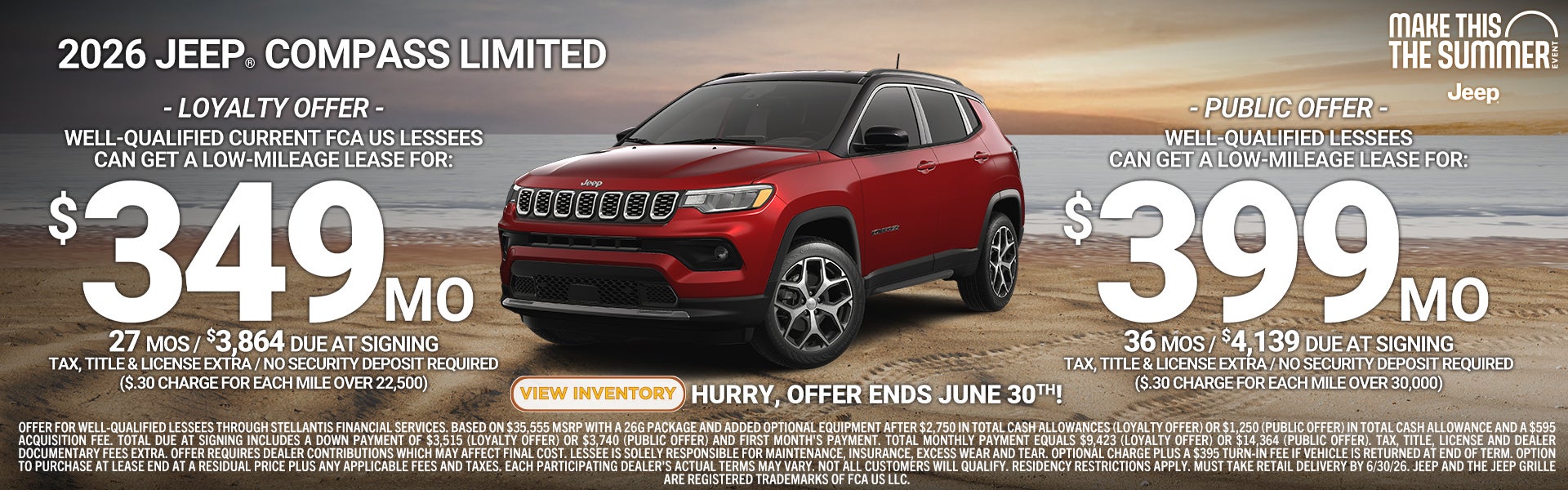 2026 Jeep Compass Limited