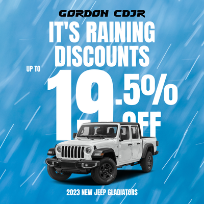 Up to 19.5% OFF 2023 NEW Jeep Gladiators!