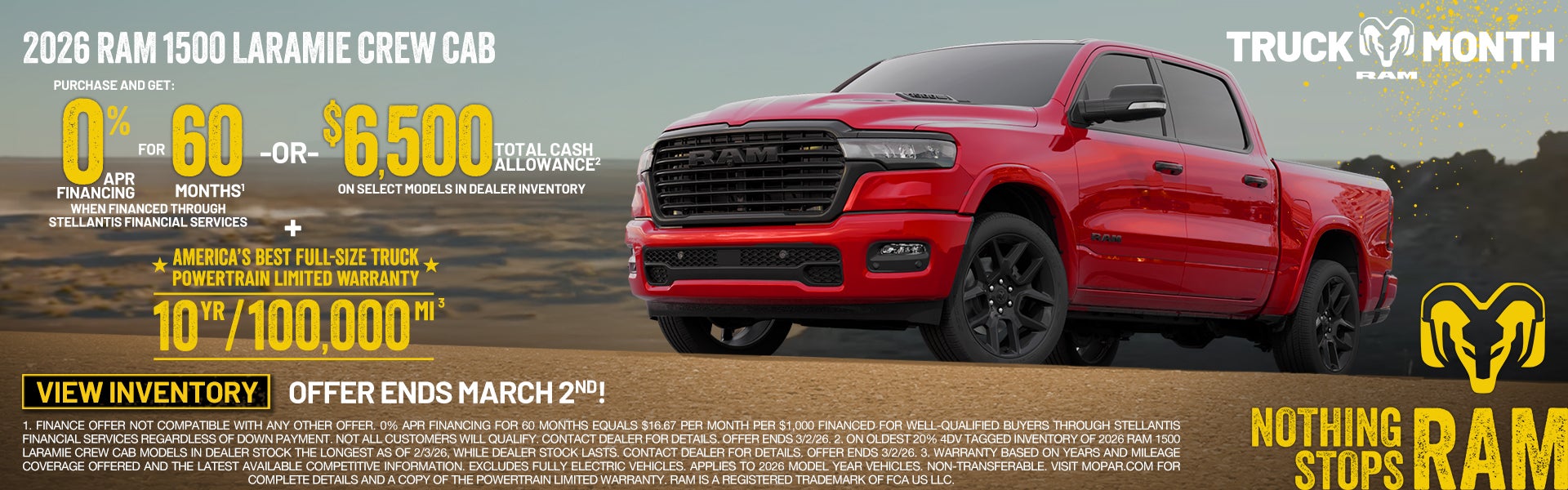 2026 RAM 1500 Laramie